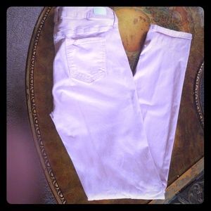 Celebrity pink khaki pants skinny